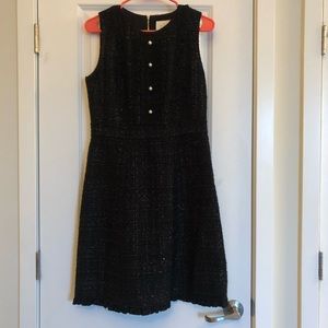 NWT Kate Spade Sparkle Tweed Dress